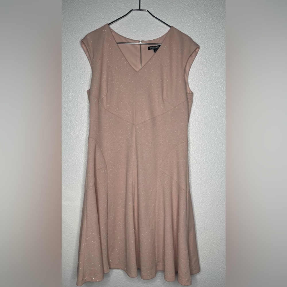 Soft Pink glittery dress